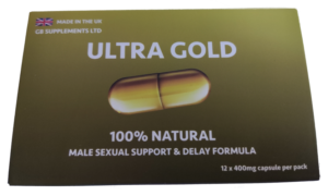 Ultra Gold Male Sexual Support and Delay Box