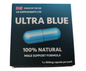 Ultra Blue Male Sexual Support Box